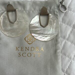 Kendra Scott Iridescent Shell Earrings